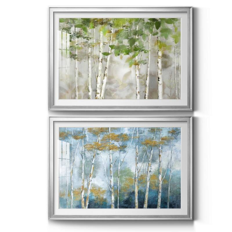 Evergreen Forest Premium Framed Print - Ready to Hang
