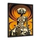preview thumbnail 7 of 6, Designart "Beautiful Contemporary African Retro Woman VII" African American Framed Art Print