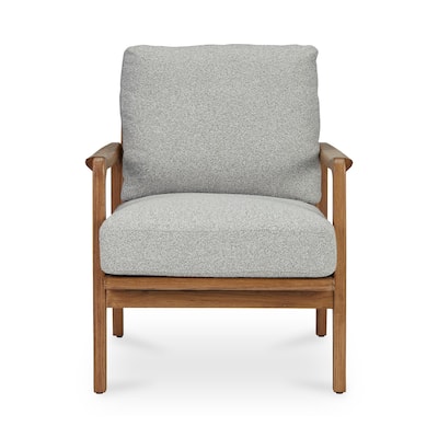NADAAL STUDIOS Matteo, Accent Chair Cotton Blend, Heather Beige