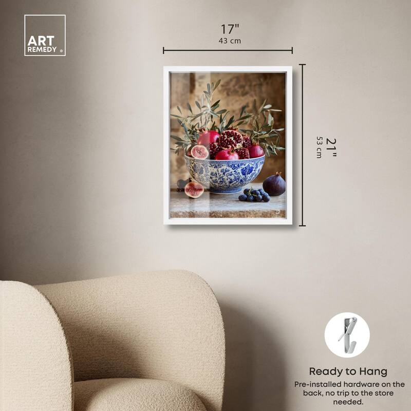 Grape Gathering Shadowbox by Art Remedy