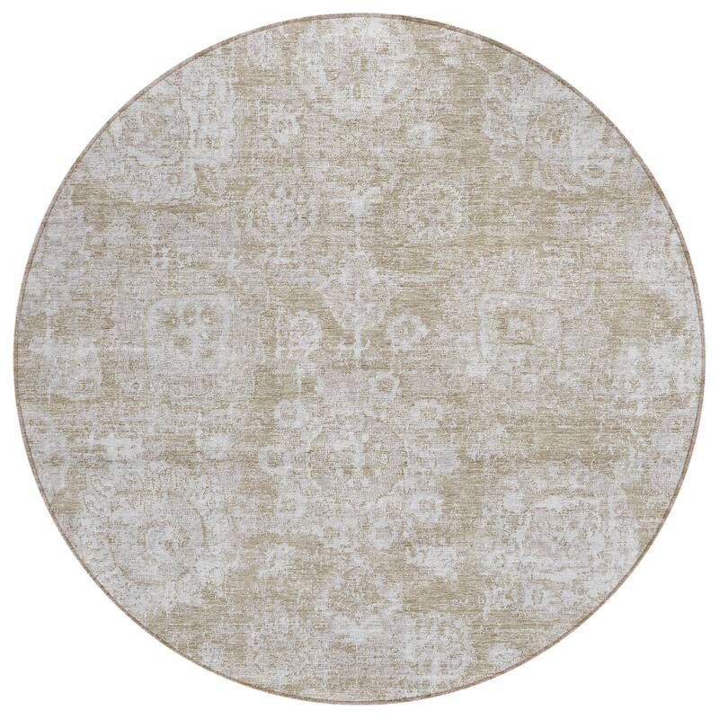 Machine Washable Indoor/ Outdoor Chantille Vintage Persian Rug
