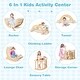 preview thumbnail 6 of 7, 6-in-1 Kids Climbing Playset Arch with Removable Cushion and Stoppers for Safety - 31.5" x 27" x 15.5" (L x W x H)