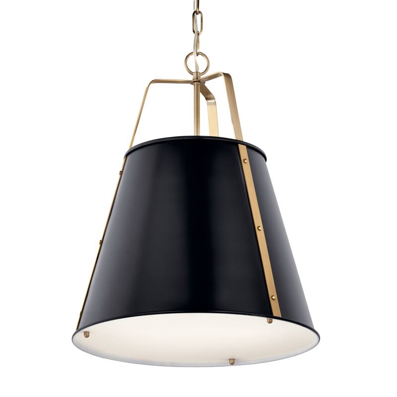 Kichler Lighting Etcher 18 in. 2-Light Pendant Light