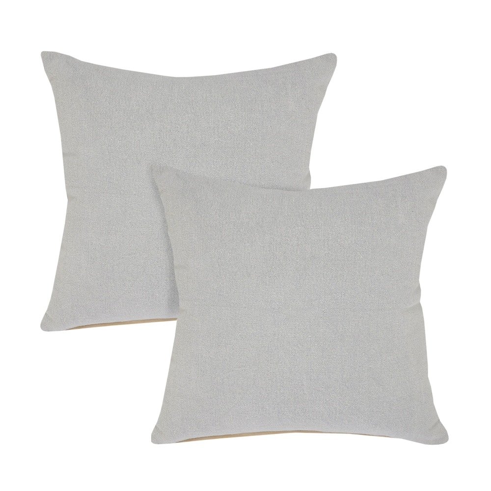 Sevita Solid Throw Pillow, Single or Set of 2