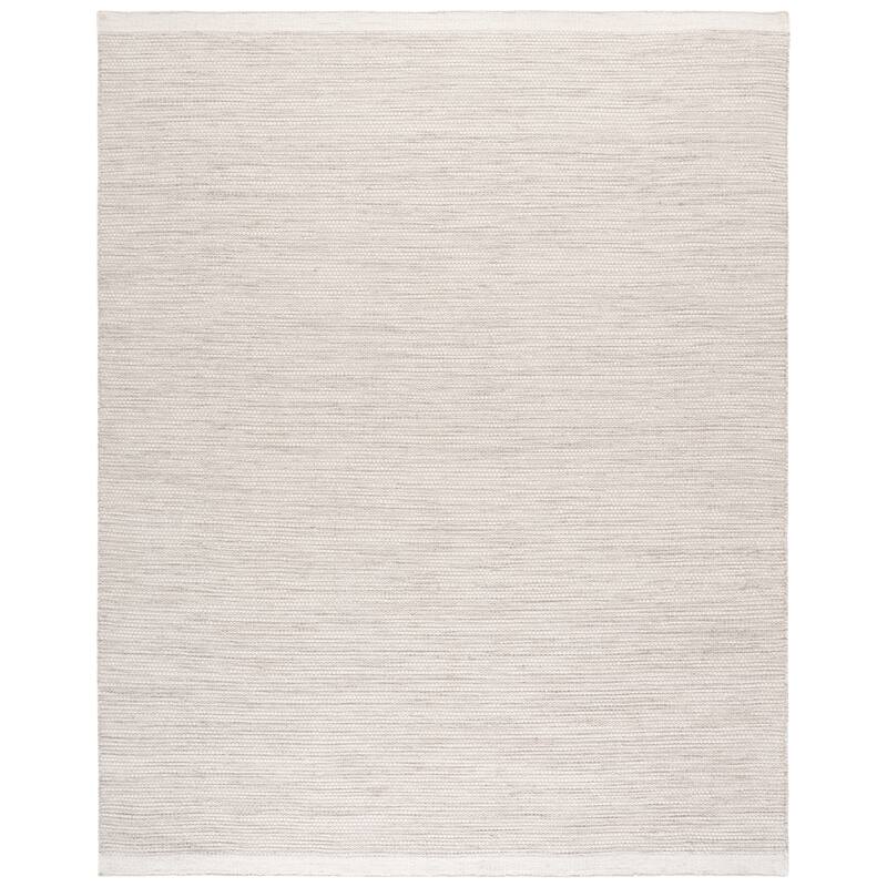 SAFAVIEH Handmade Vermont Afie Wool Rug - 9' x 12' - Ivory/Beige