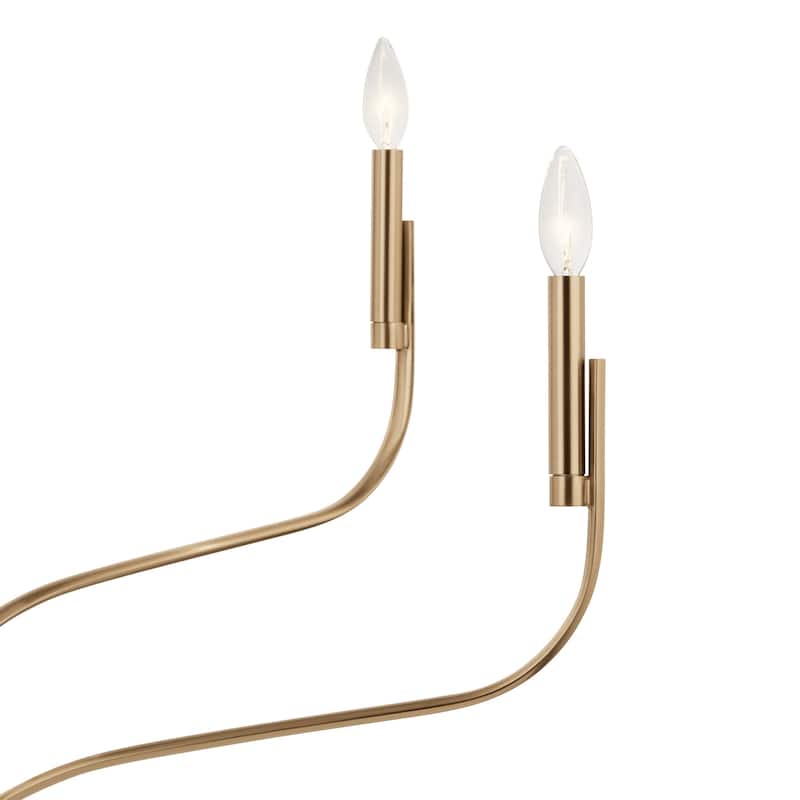 Kichler 52673 Livadia 6 Light 37" Wide Taper Candle Style Chandelier