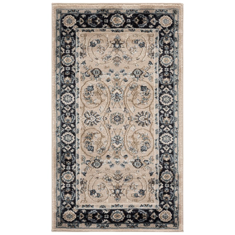 SAFAVIEH Lyndhurst Sydell Traditional Oriental Rug - 2' x 3' - Light Beige/Anthracite