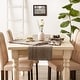 preview thumbnail 69 of 73, DII Variegated Taupe Fringe Table Runner 13x72