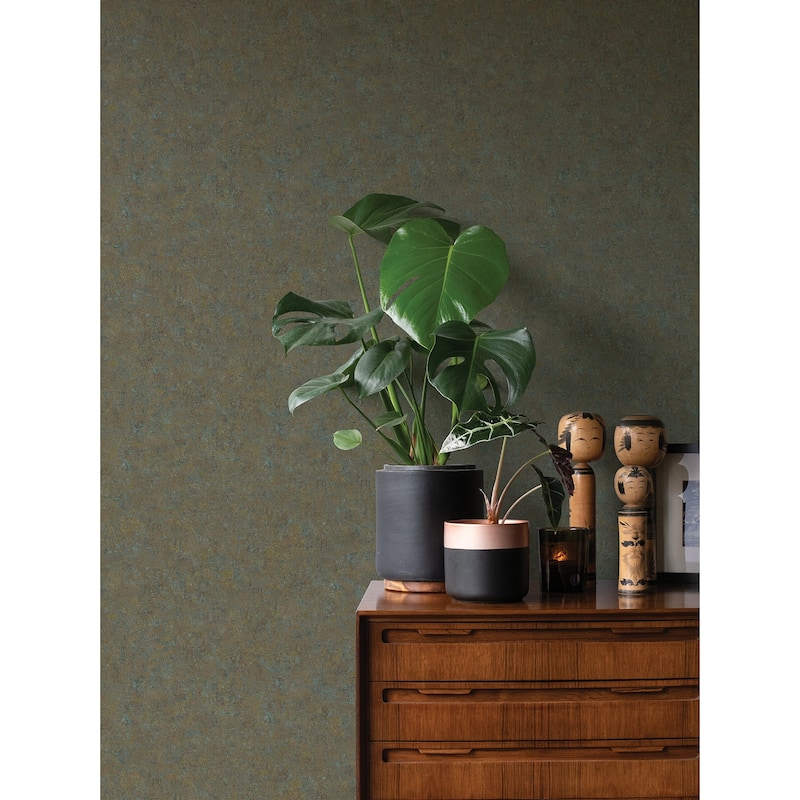 Advantage Ryu Multicolor Cement Texture Wallpaper - 20.9in x 396in x 0.025in - 20.9in x 396in x 0.025in