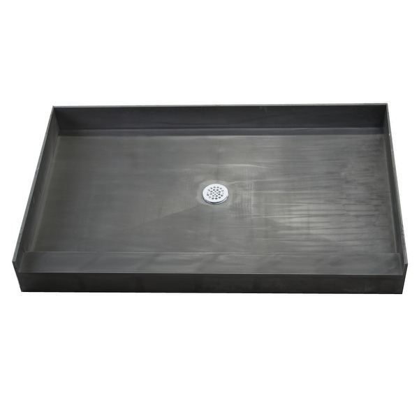 Tile ready outlet shower base