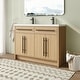 preview thumbnail 12 of 17, Jentoria 48"/60" FreeStanding Bathroom Vanity with Sink, Bathroom Vanity with Soft Close Door and Adjustable Shelf