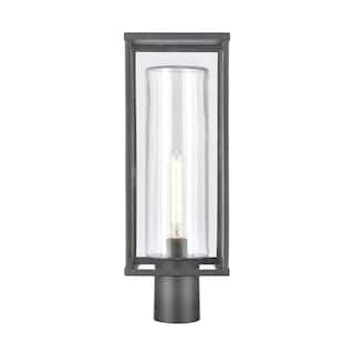 Elk Home Augusta 19.75'' High 1-Light Outdoor Post Light - Matte Black