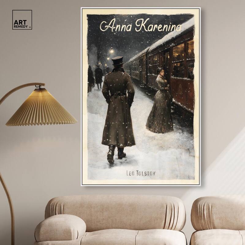 Anna Karenina Canvas by Art Remedy