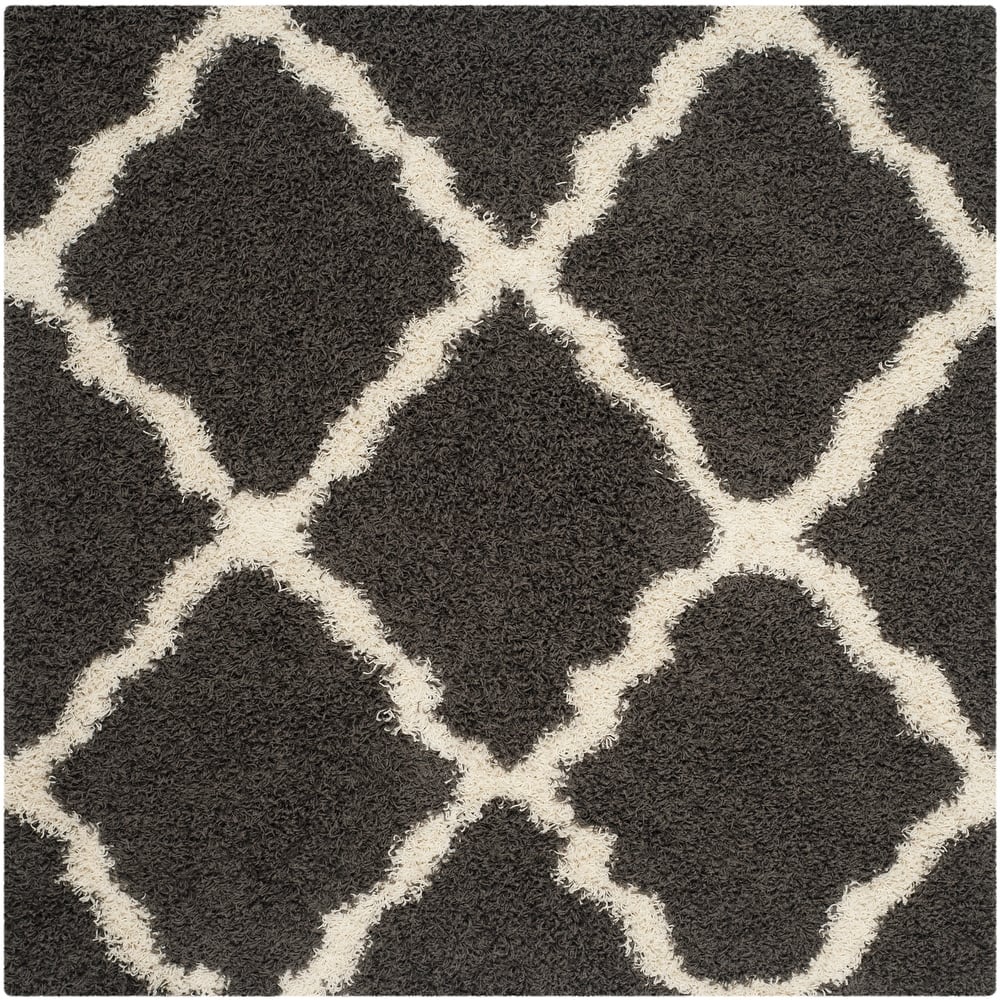 SAFAVIEH Dallas Shag Darina Trellis 1.5-inch Thick Rug