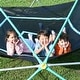 preview thumbnail 9 of 16, 12ft Geometric Dome Climber Play Center with Hammock