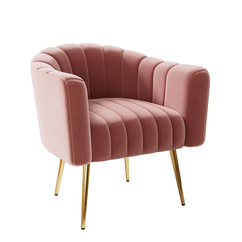 Ouyessir Oversized Modern Upholstered Accent Chair with Tufted Back