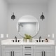 preview thumbnail 3 of 10, Prominence Home 2-Pack Battery-Operated LED Matte Black Wall Sconce with Metal Shade