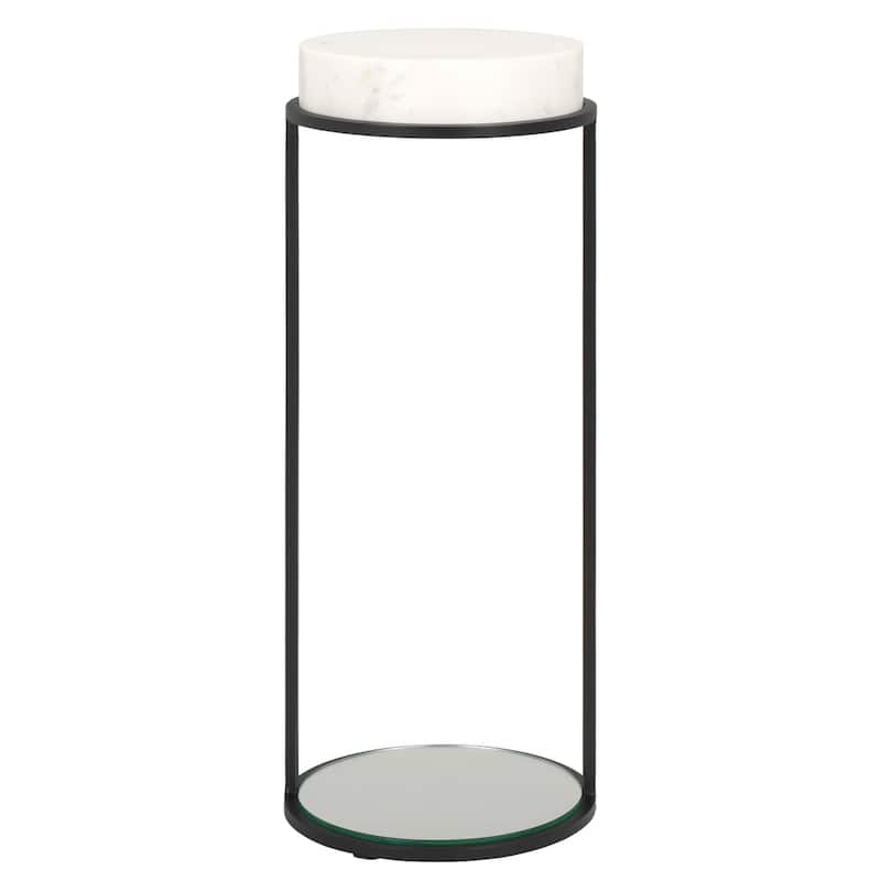 SAFAVIEH Couture Jennibelle Marble Drink Table - 10Wx10Dx22H