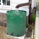preview thumbnail 10 of 9, Green 66 Gallon Collapsible Green Rain Barrel for Water Collection - 23.6”L x 23.6”W x 34.6”H