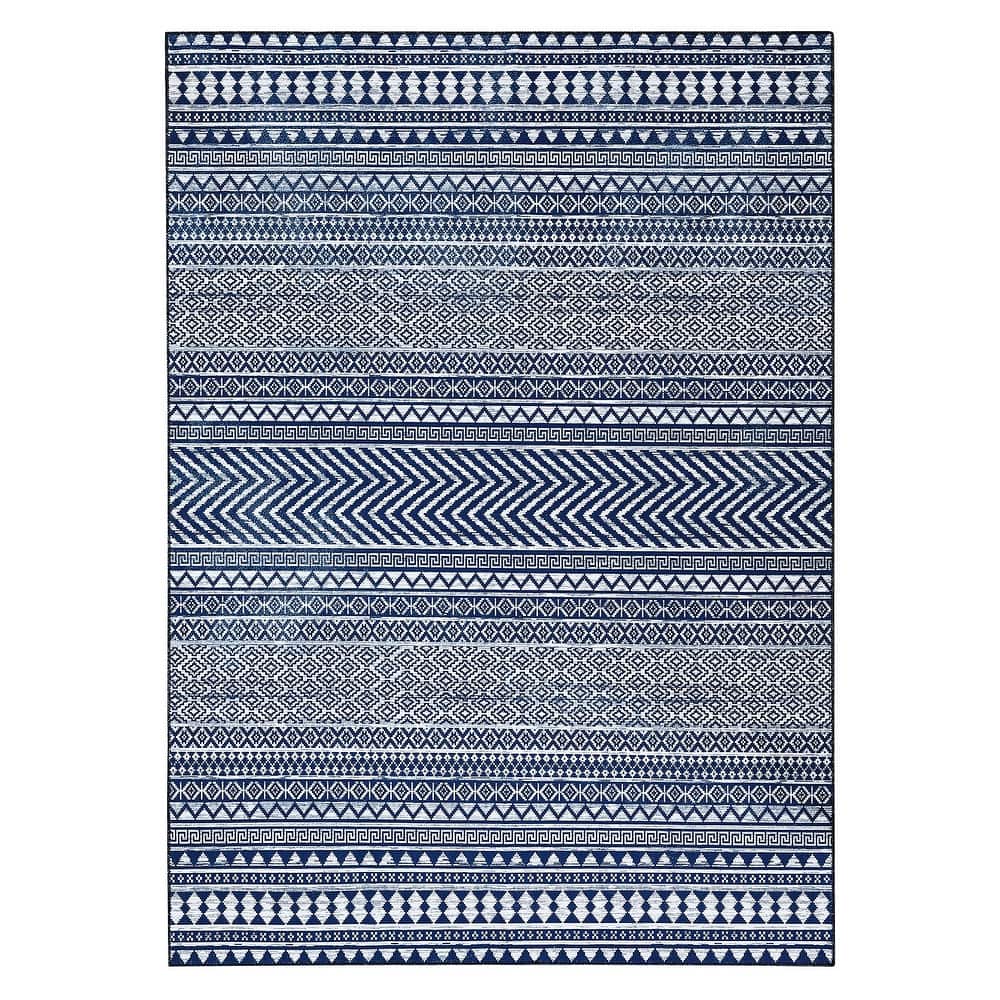 Garvee Moroccan Geometric Machine Washable Area Rug
