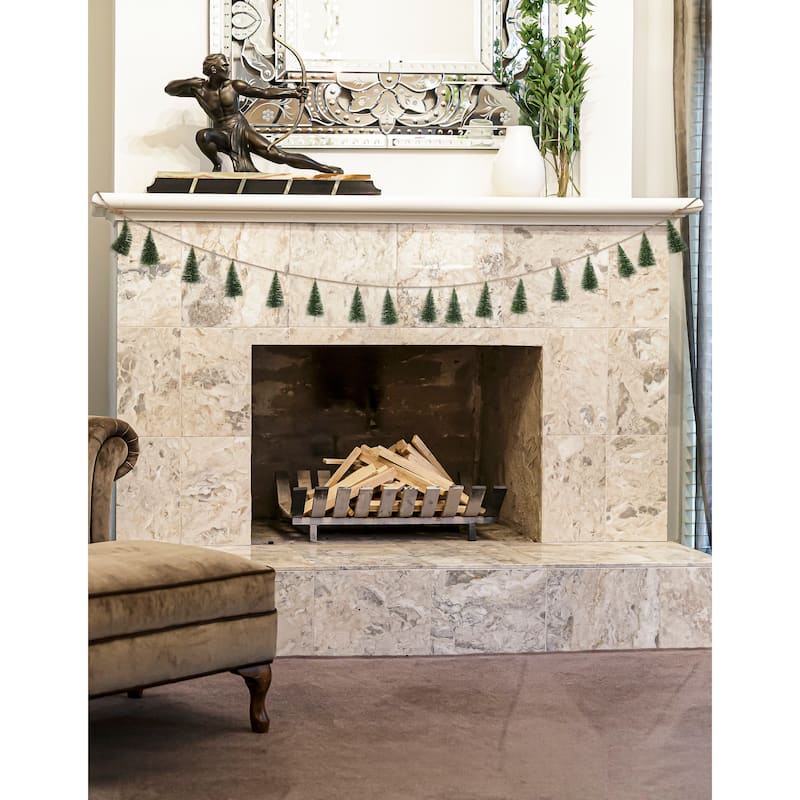 BECKI OWENS Christmas Tree Garland - 48" - Green