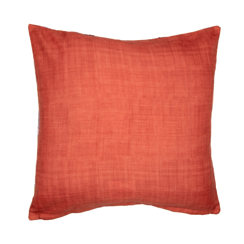 Sevita Contemporary Checkered Hand-Woven Indoor Throw Pillow