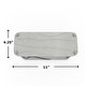 preview thumbnail 8 of 9, LuxeStone Two Layer Diatomite Bathrooms and Kitchens Quick Drying Organizer&Storage Tray - Gray - 11"