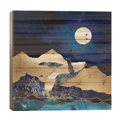 Live Free Print On Wood by SpaceFrog Designs - Multi-Color