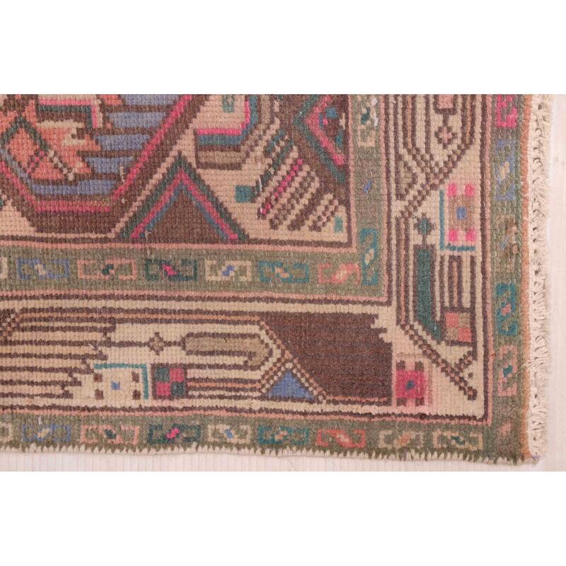 ECARPETGALLERY Hand-knotted Antalya Vintage Pink Wool Rug - 2'5 x 6'4