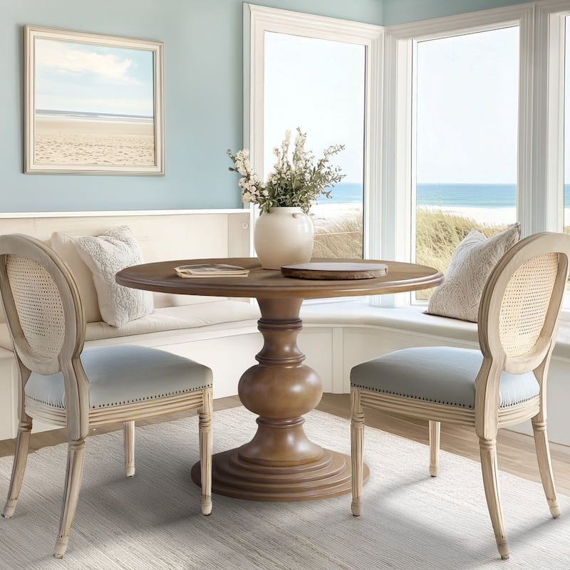 Madison Park Lexi 46" Round Pedestal Dining Table Dining Table