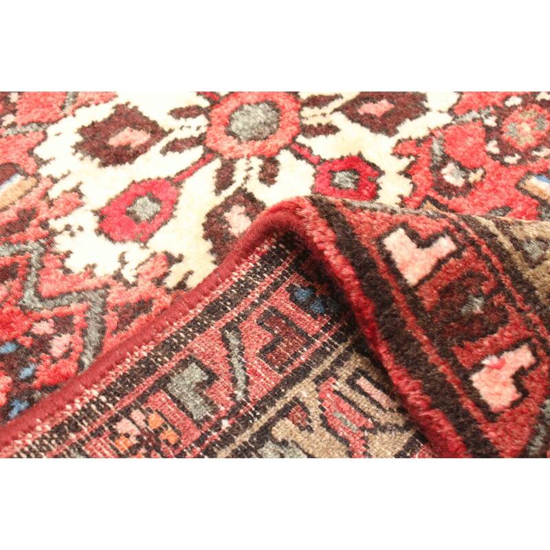 ECARPETGALLERY Hand-knotted Andelz Red Wool Rug - 3'3 x 5'7
