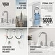 preview thumbnail 6 of 42, VIGO Cass 8" H 2-Handle Widespread Bathroom Faucet