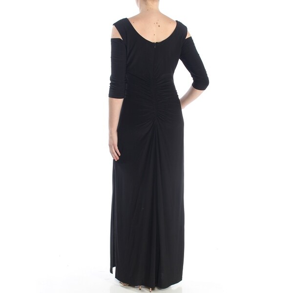 black evening dresses size 18