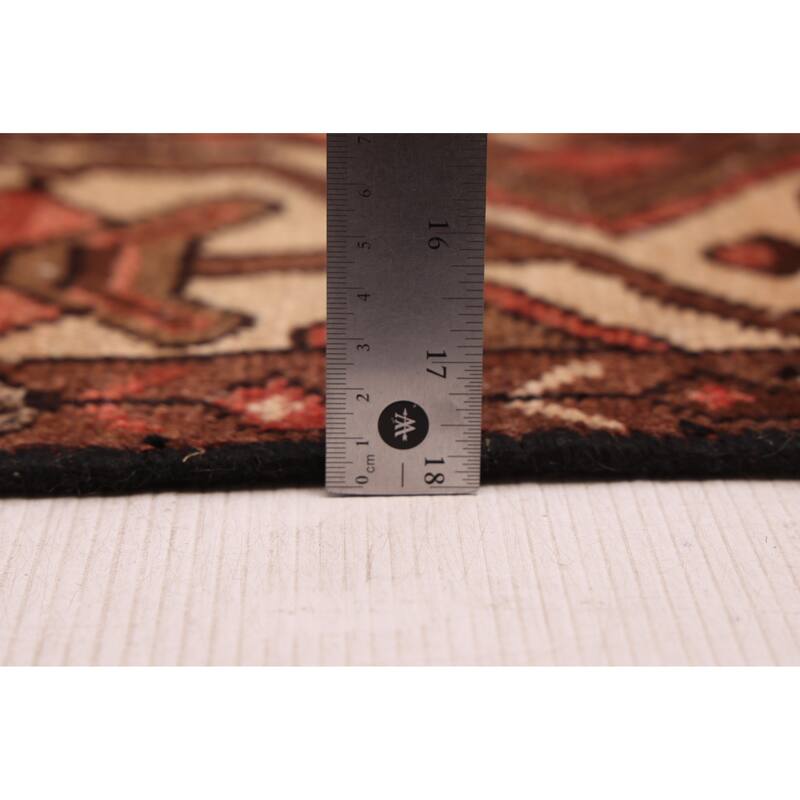 ECARPETGALLERY Hand-knotted Andelz Red Wool Rug - 6'9 x 10'0