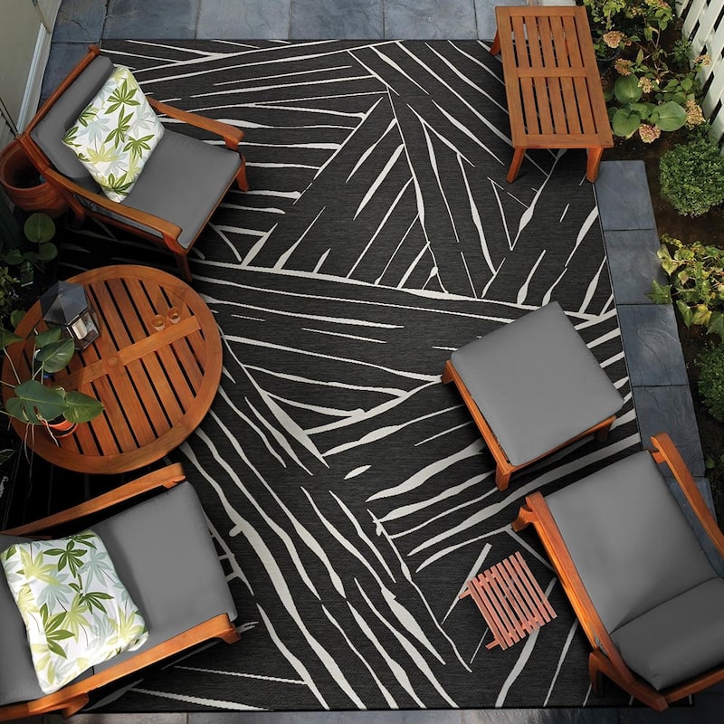 Dream Decor Rugs Gelato Bordeaux Indoor Outdoor Area Rug