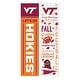 preview thumbnail 15 of 18, 47" Double Sided Seasonal Porch Leaner, Virginia Tech - 47" x 11.25"