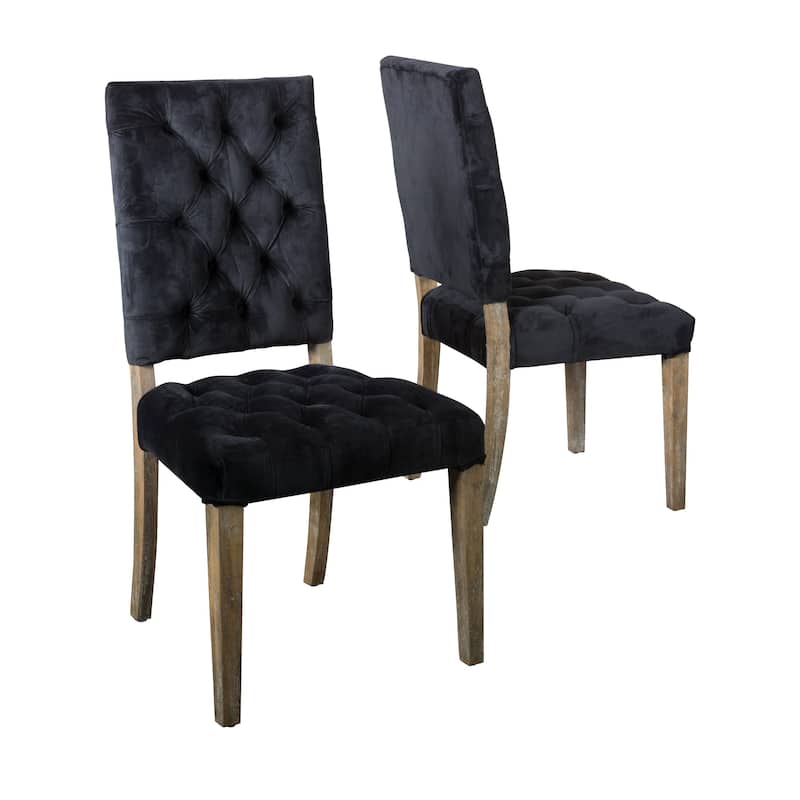 Kessler Tufted Dining Chairs by Christopher Knight Home