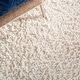 preview thumbnail 11 of 15, SAFAVIEH Handmade Shag Sirli Solid Wool Rug