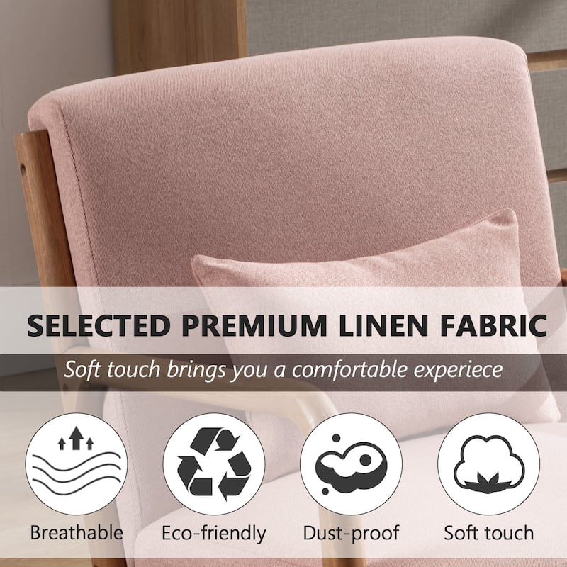 Aston Modern Solid wood Accent Chair for Living Room