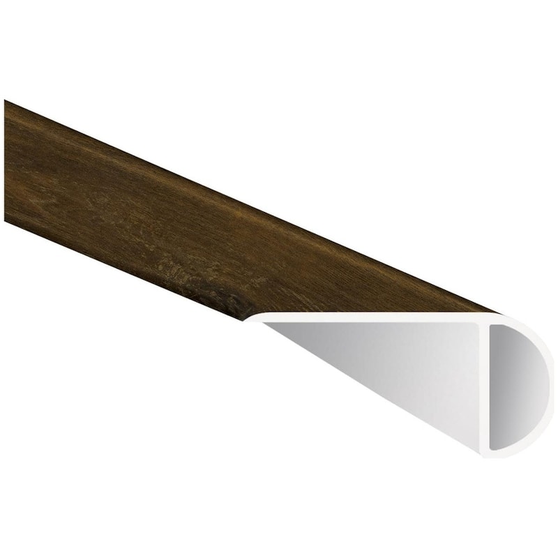Ackland AKVTV-OSN-3 Ackland Vinyl Trims 94" x 2" Vinyl Glue Down or - Rustic Walnut