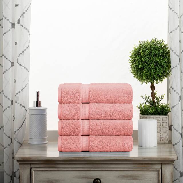 Marche Egyptian Cotton 4 Piece Hand Towel Set by Miranda Haus