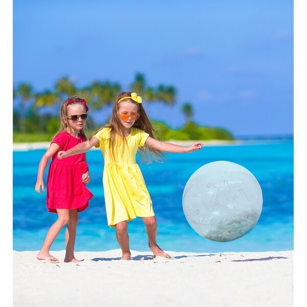 Large white beach balls on sale