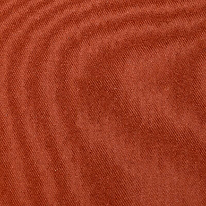 20" Orange and White Bordered Flange Frame Square Throw Pillow