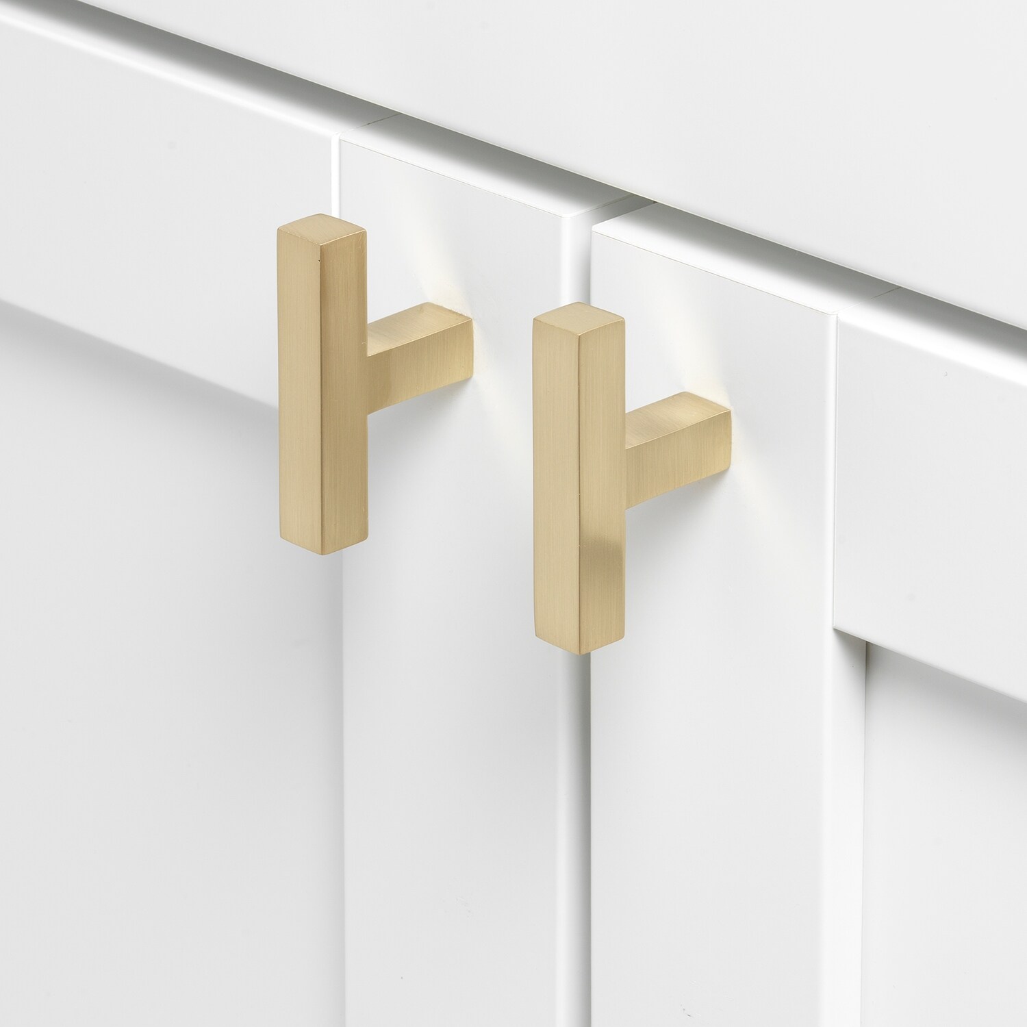 正規代理店 GlideRite 21683-T-CHPG T-Knob Cabinet Square Solid 2-Inch その他