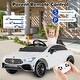 preview thumbnail 14 of 18, Gymax 12V Kids Ride on Car w/Remote Rocking Function Transport Wheels