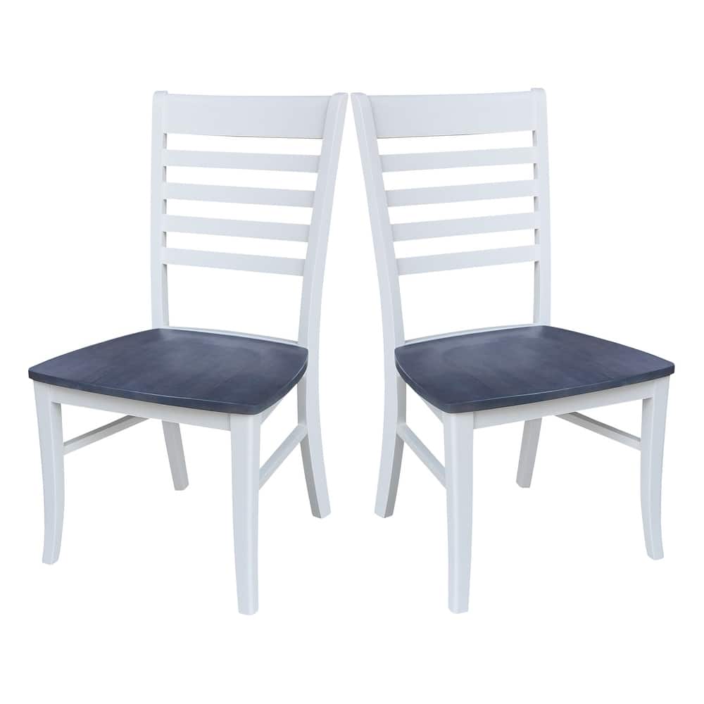 Solid Wood Cosmo Roma Dining Chairs, Set of Two