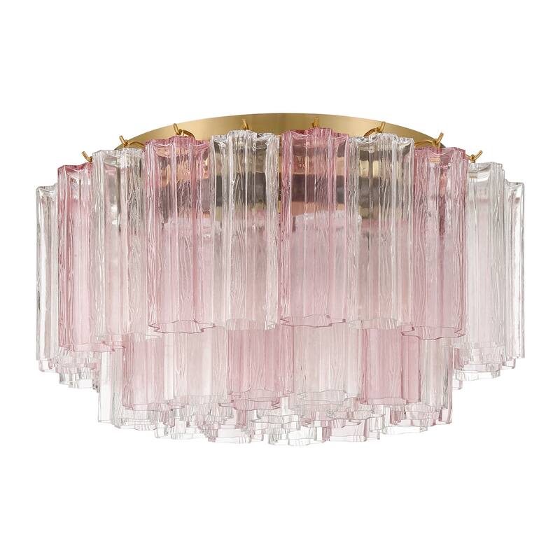 Crystorama Lighting Group ADD-321-SP Addis 7 Light 23" Wide Flush