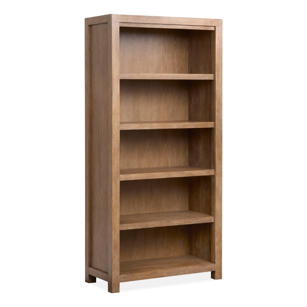 Magnussen Home Plum Creek Sierra Brown Bookcase - 38''W x 18''D x 80''H