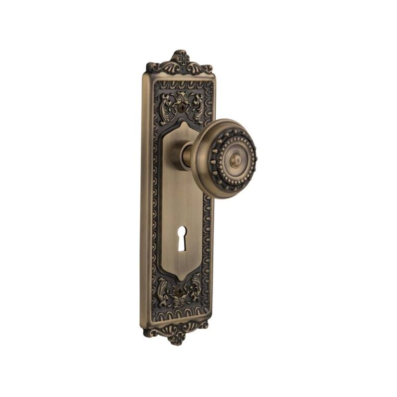 Nostalgic Warehouse Meadows Vintage Victorian Solid Brass Privacy Door
