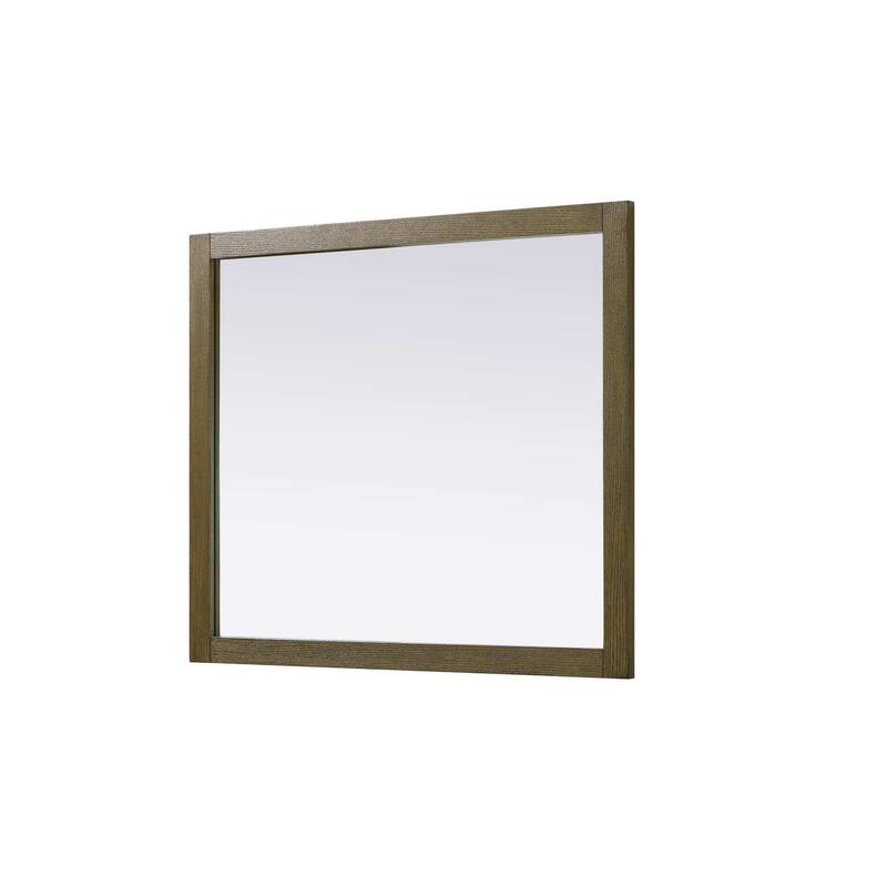 Solene Wooden Rectangle Mirror (42-48 x 36 in.)